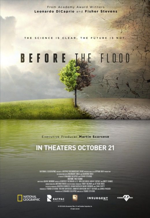 Cartel de Before the Flood - Before the Flood