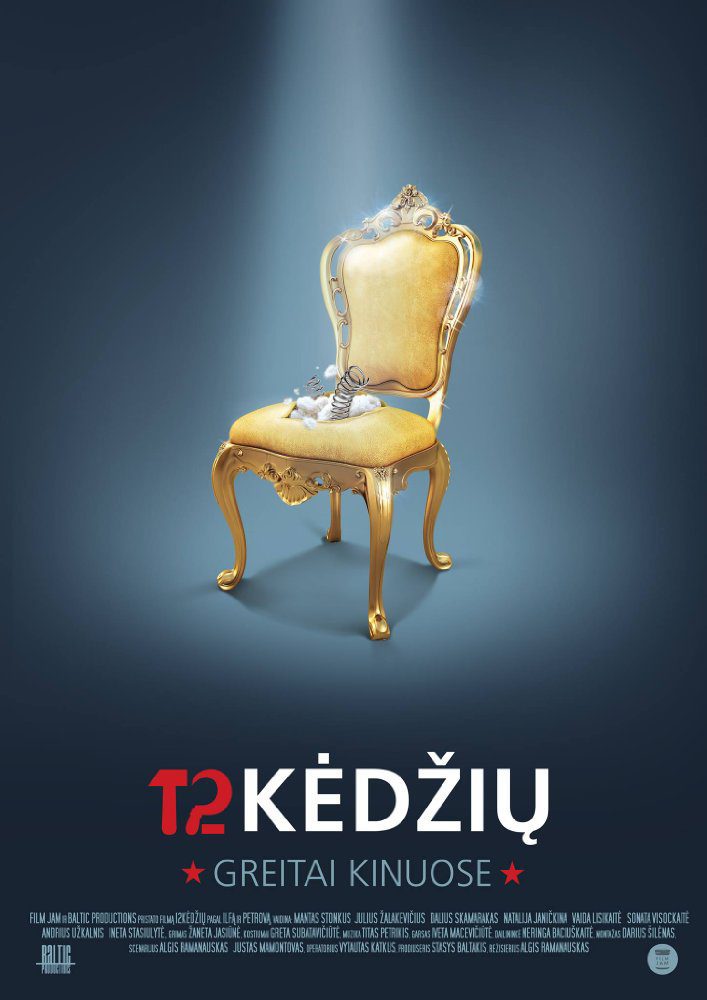 Cartel de 12 sillas - 12 kedziu