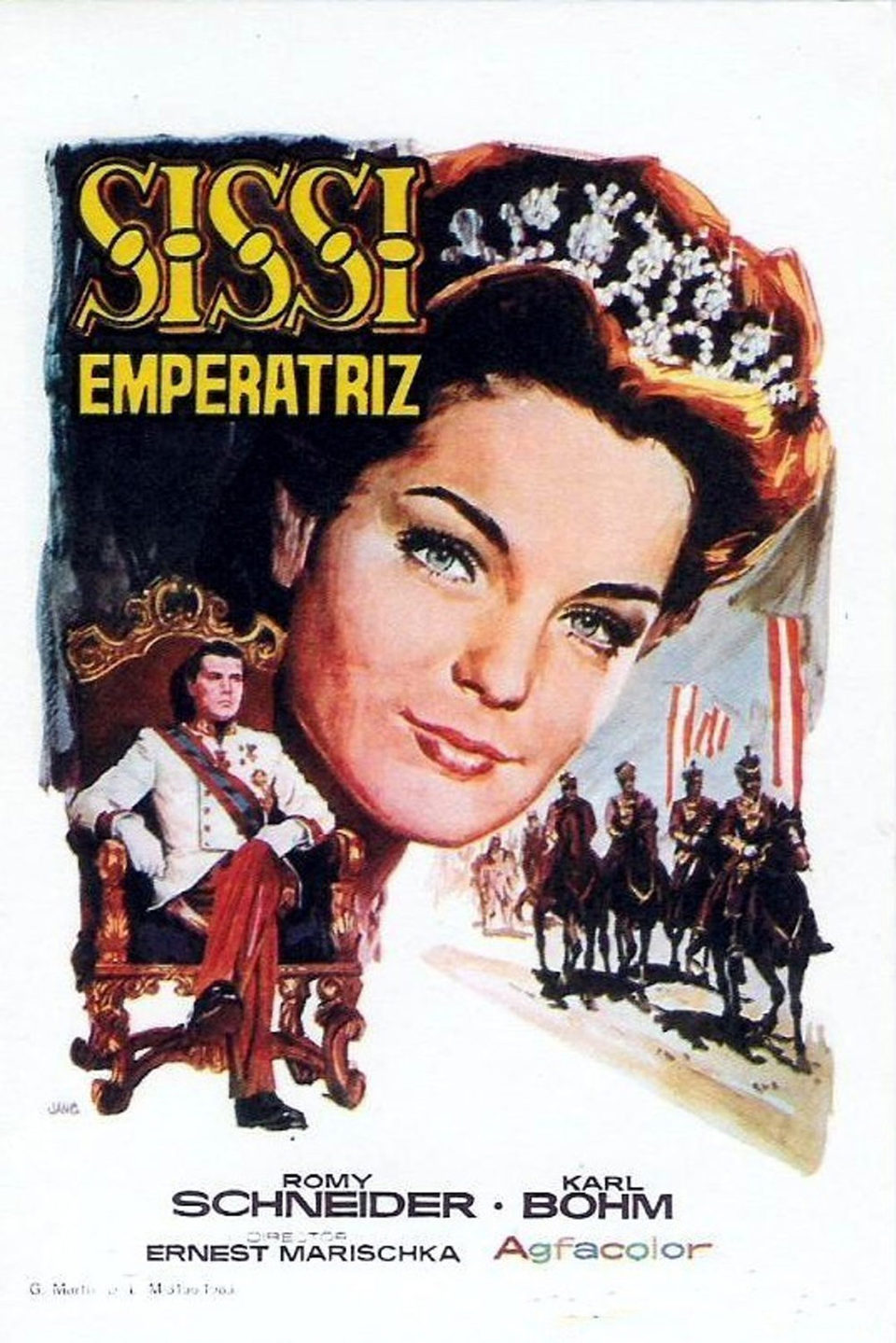 Cartel de Sissi emperatriz - España