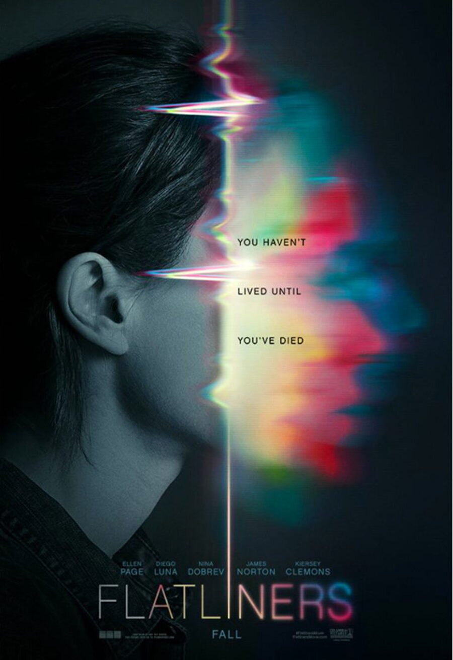 Cartel de Enganchados a la muerte - 'Flatliners'