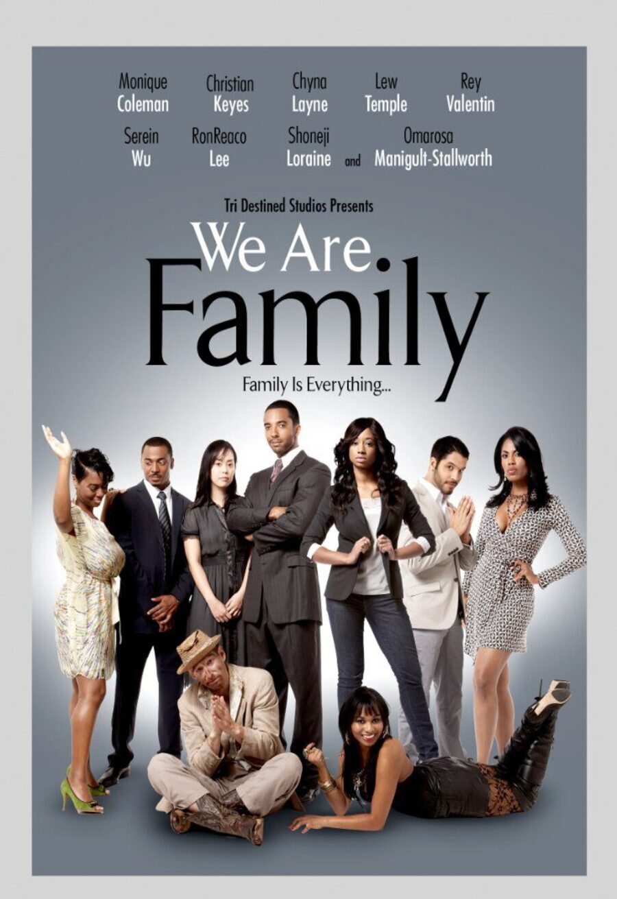 Cartel de We are Family - Estados Unidos