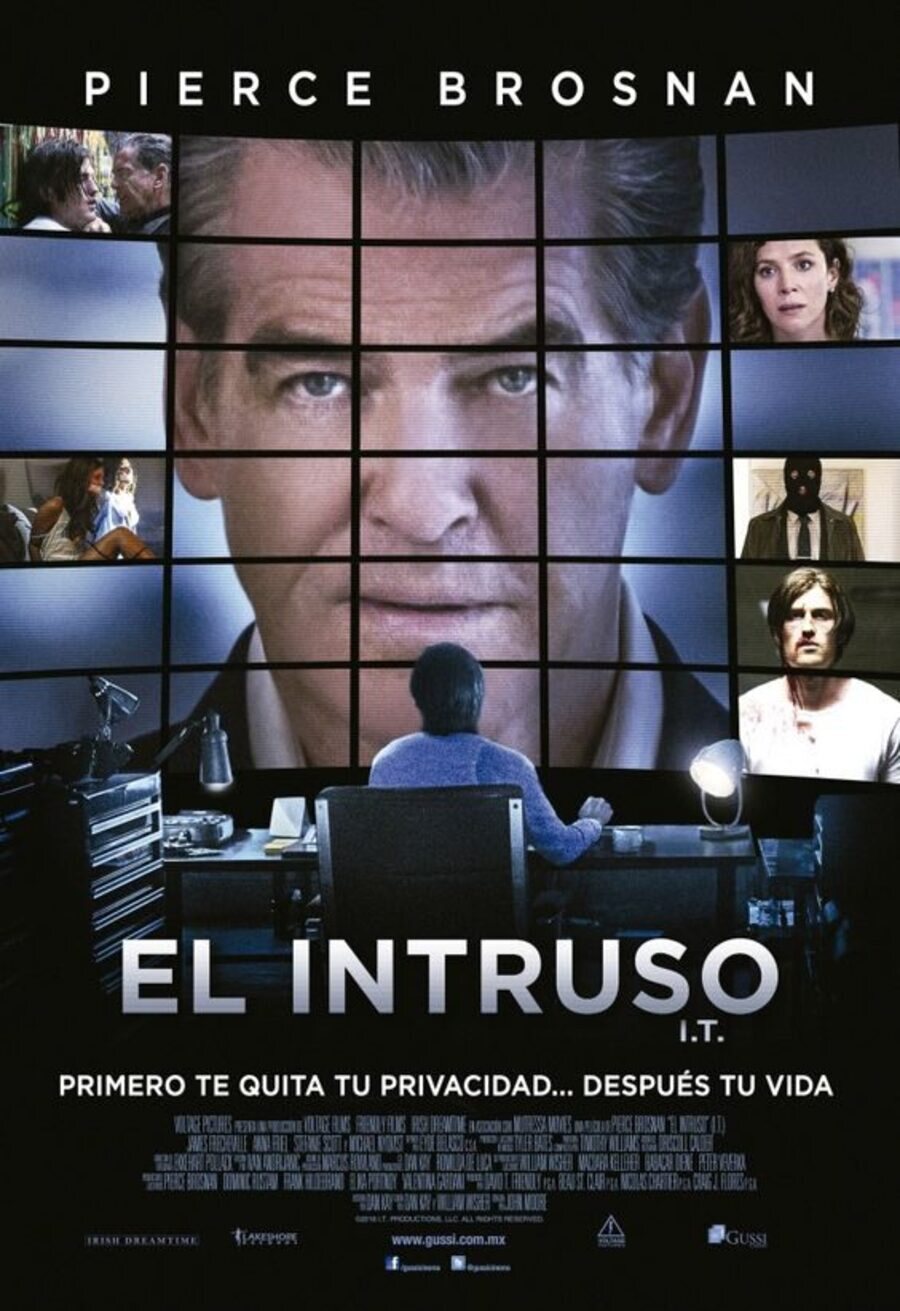 Cartel de Amenazados en la red - El intruso