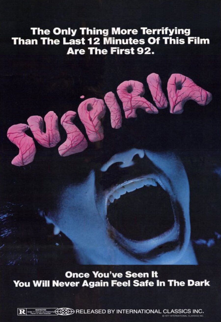 Cartel de Suspiria - Estados Unidos