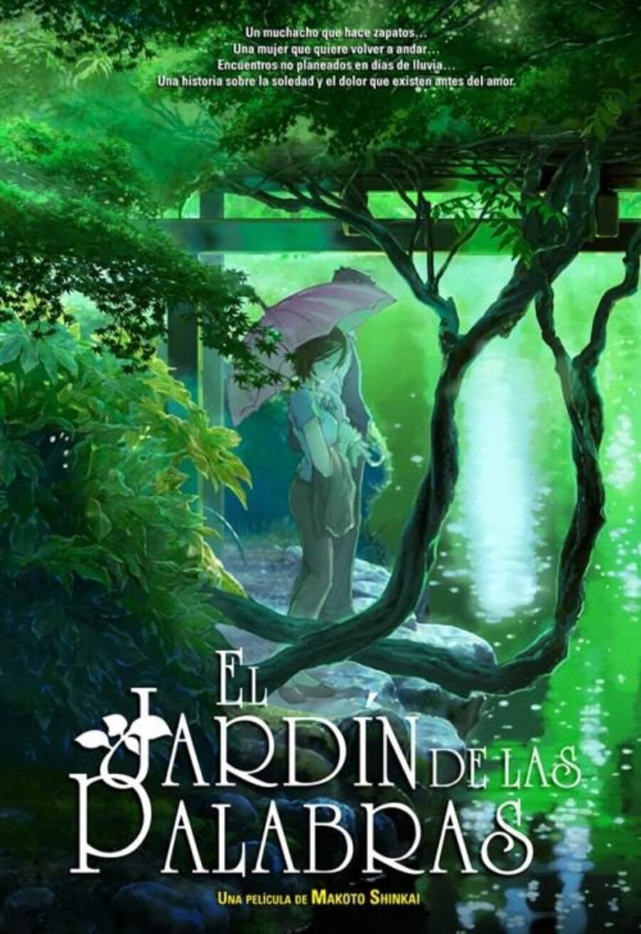 Cartel de El jardín de las palabras - España