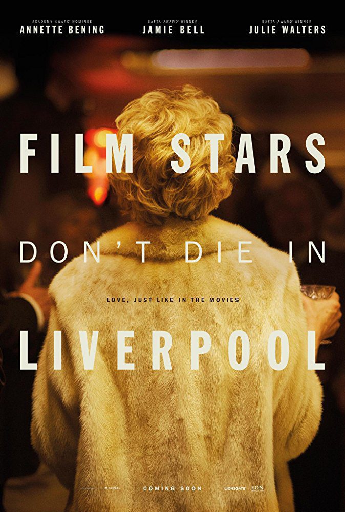 Cartel de Las estrellas de cine no mueren en Liverpool - Reino Unido
