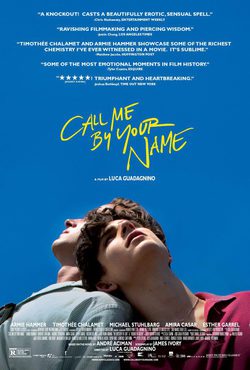 Póster 'Call Me By Your Name'
