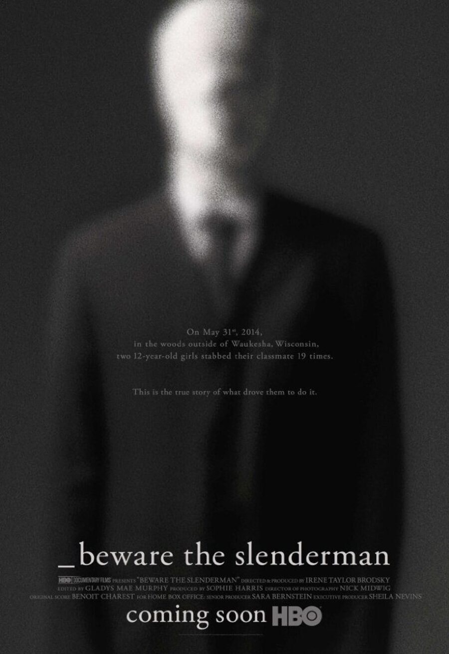 Cartel de Beware the Slenderman - Póster Oficial HBO