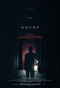 Cartel de Llega de noche