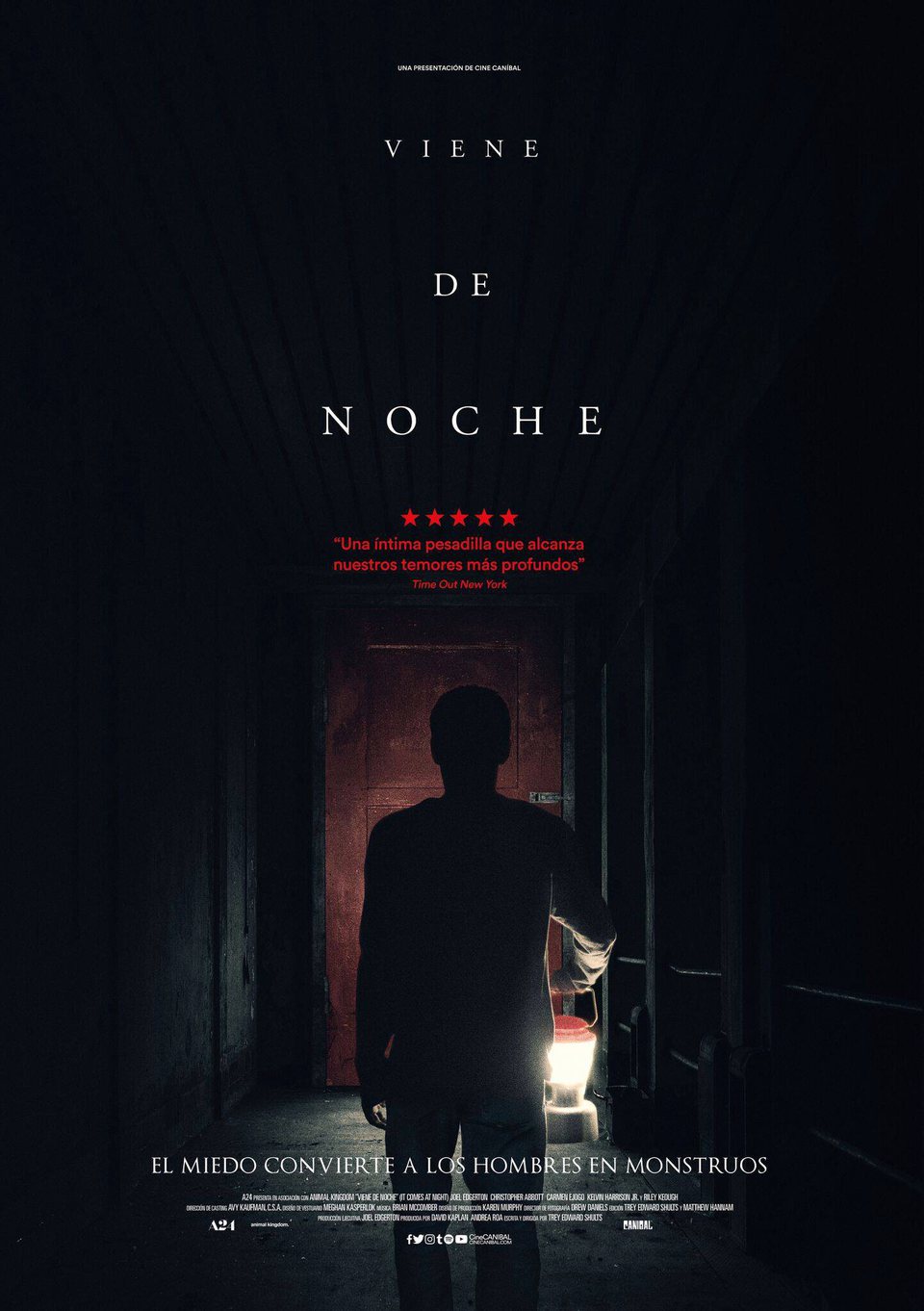 Cartel de Llega de noche - Poster México