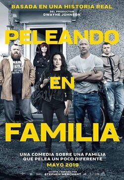 Cartel de Peleando en familia