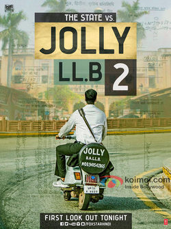 Jolly Ll.B 2 teaser poster