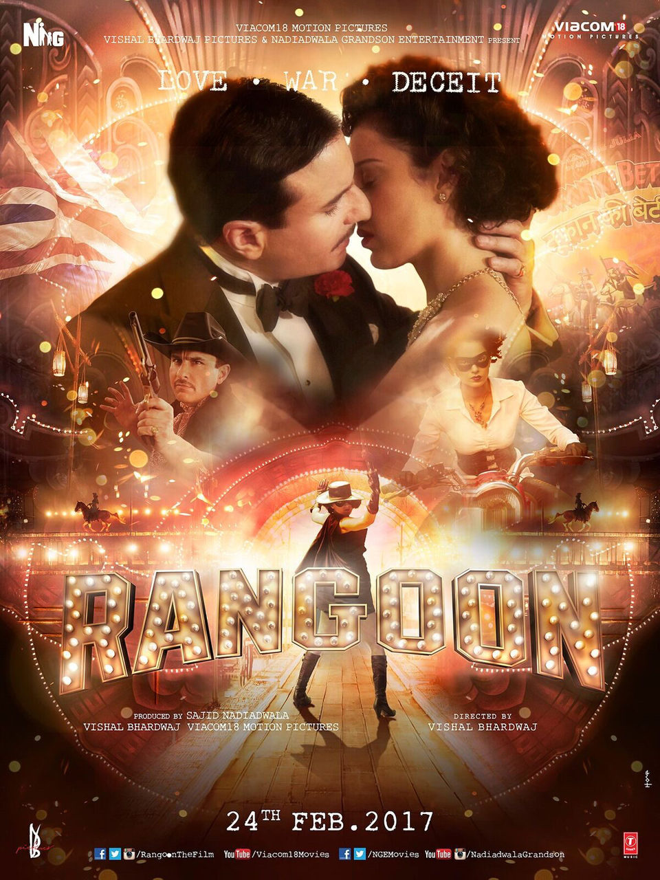 Cartel de Rangoon - Póster #1 'Rangoon'