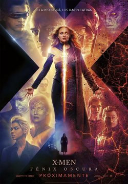 Cartel de X-Men: Fénix Oscura