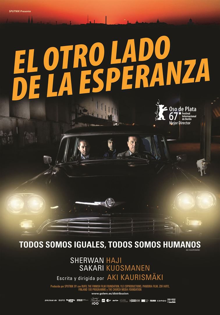 Cartel de El otro lado de la esperanza - 'El otro lado de la esperanza' - póster español