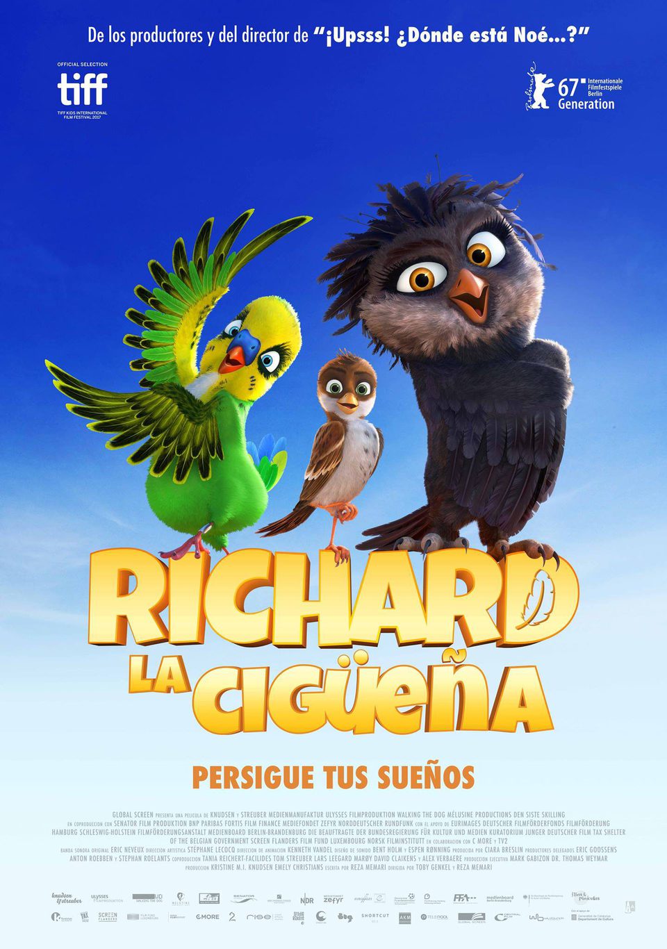 Cartel de Richard, la cigüeña - España