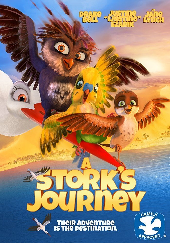 Cartel de Richard, la cigüeña - A Stork's Journey