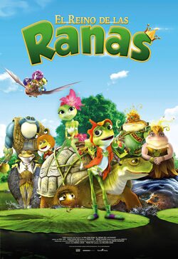 Cartel de El reino de las ranas