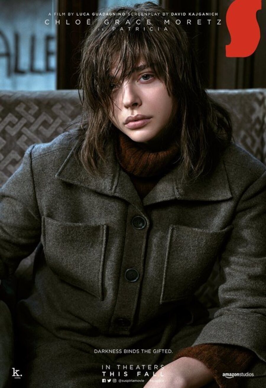 Cartel de Suspiria - Chloe Grace-Moretz