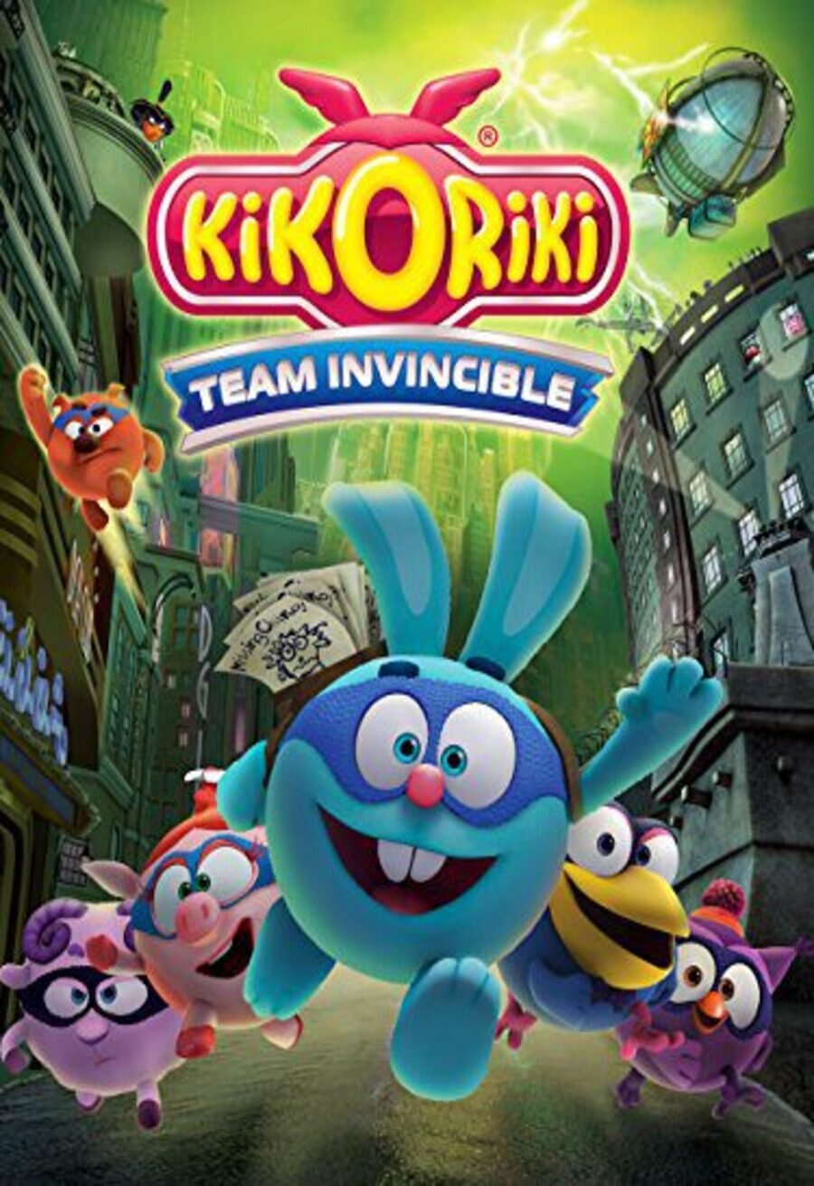 Cartel de Kikoriki. Equipo Invencible - Kikoriki
