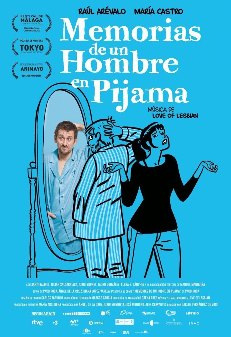 Cartel de Memorias de un hombre en pijama - Póster Memorias de un hombre en pijama #2