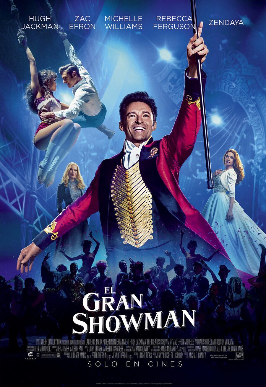 Cartel de El Gran Showman - España