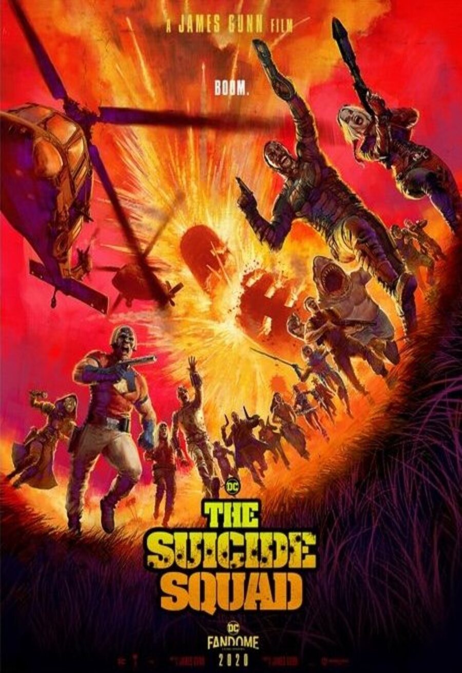 Cartel de El Escuadrón Suicida - Conceptual