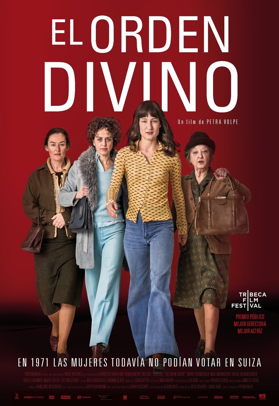 Cartel de El orden divino - España