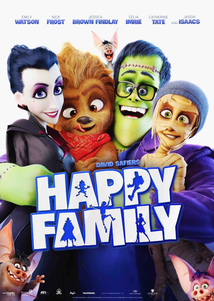 Cartel de Una familia feliz - 
