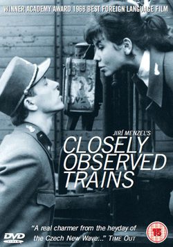 'Closely Observed Trains' Poster