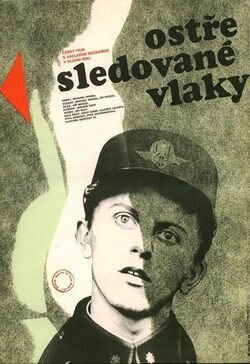 'Ostre sledované vlaky' Poster