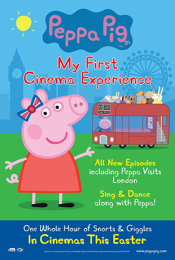 Cartel de Peppa Pig: My first cinema experience - Peppa Pig: My first cinema experience