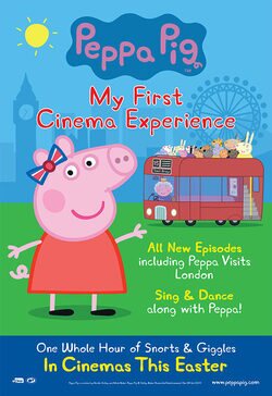 Cartel de Peppa Pig: My first cinema experience