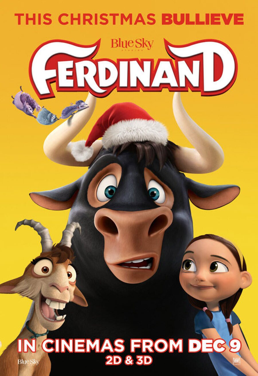 Christmas poster Cartel de Ferdinand (2017) eCartelera