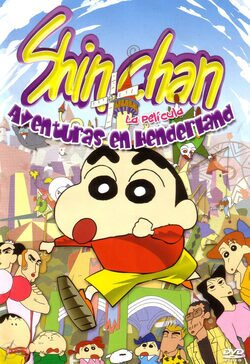 Cartel de Shin Chan: Aventuras en Henderland