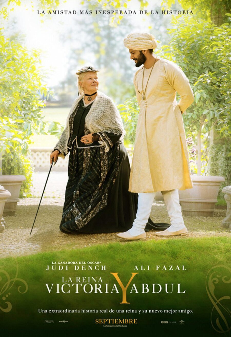 Cartel de La reina Victoria y Abdul - España