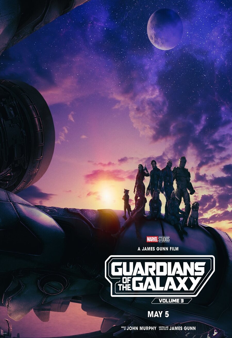 Cartel de Guardianes de la Galaxia Vol. 3 - EEUU
