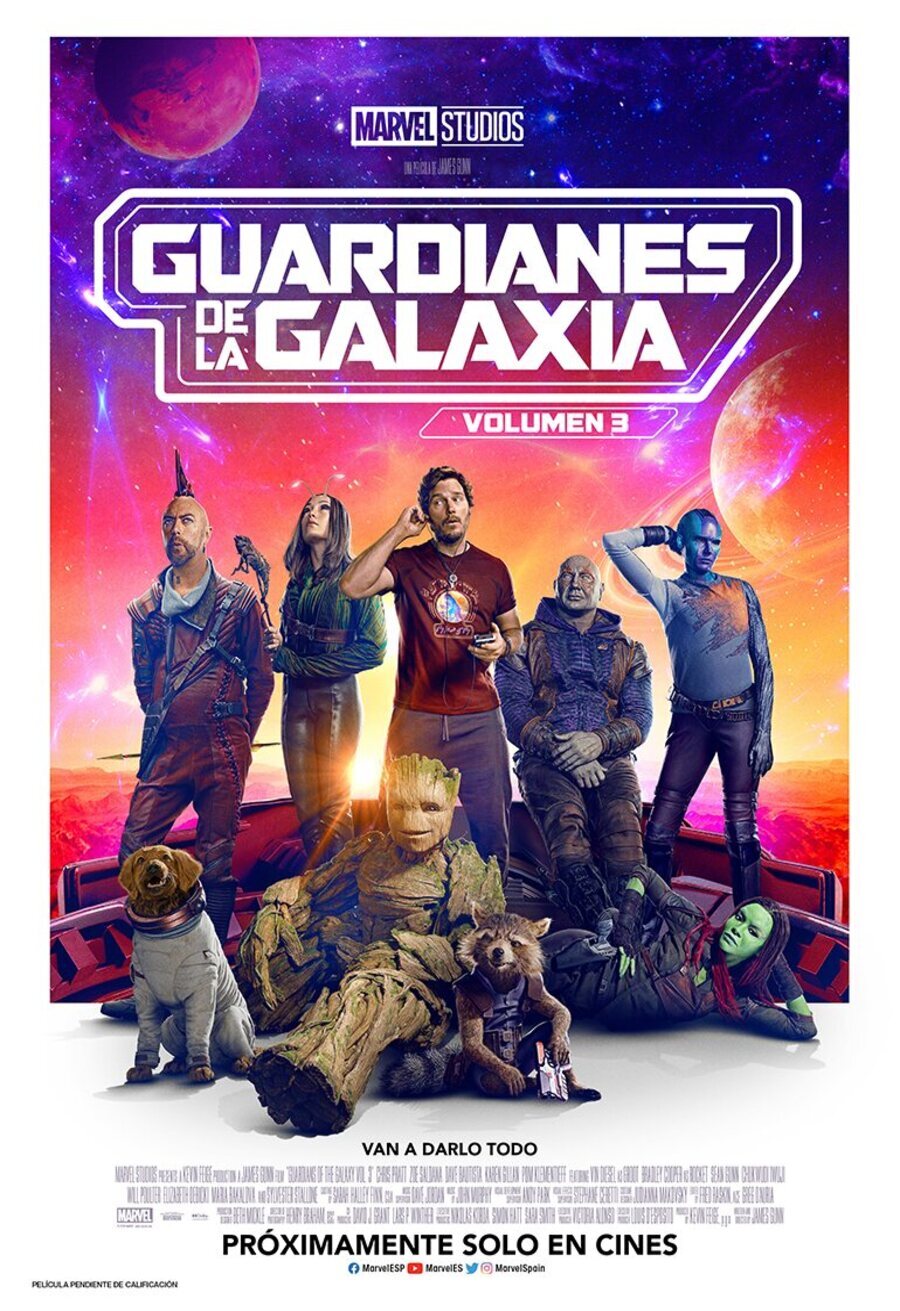 Cartel de Guardianes de la Galaxia Vol. 3 - 