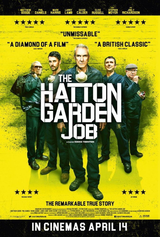 Cartel de Un golpe a la inglesa - The Hatton Garden Job