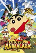 Cartel de Shin Chan: ¡Esto es una animalada!