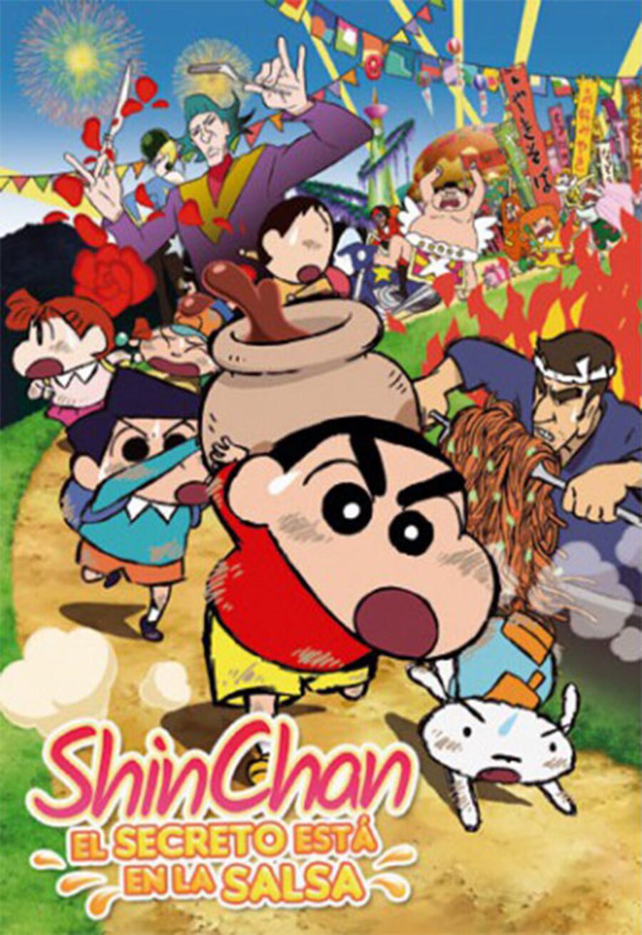 Cartel de Shin Chan: El secreto está en la salsa - España