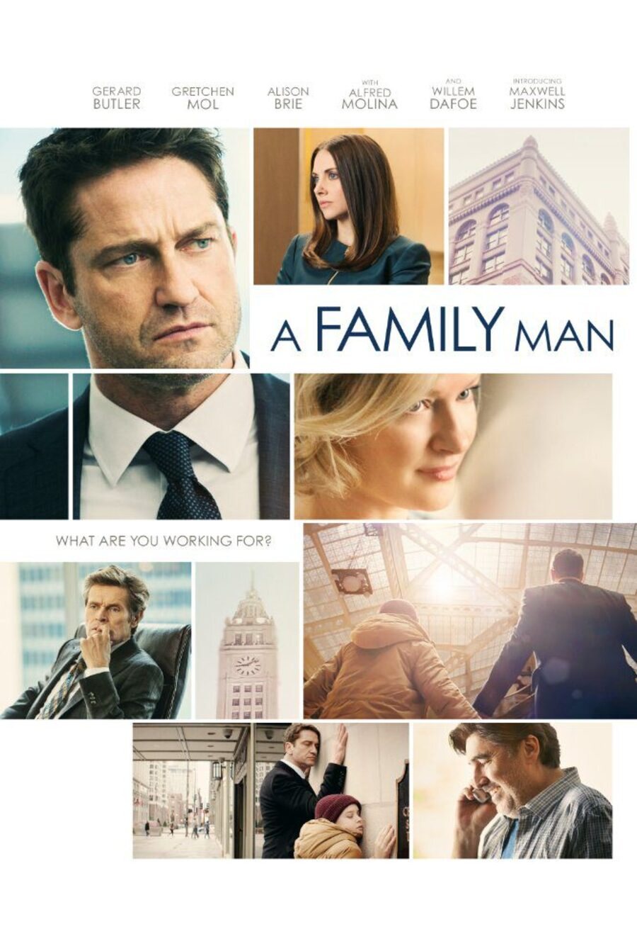 Cartel de Un hombre de familia - 