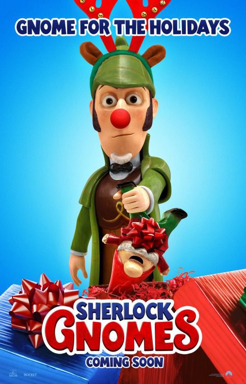 Cartel de Sherlock Gnomes - teraser poster 2