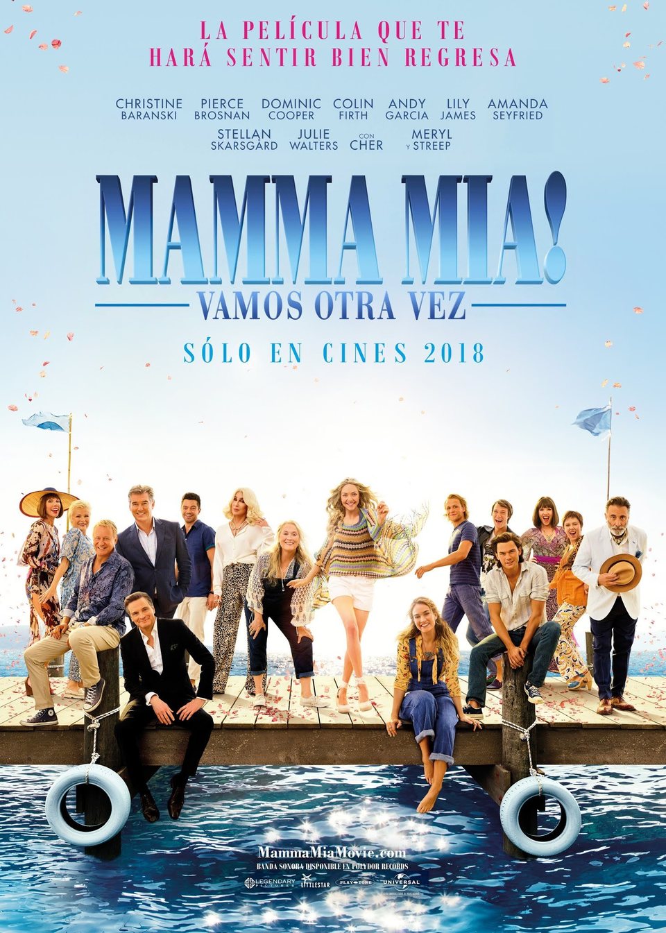 Cartel de Mamma Mia! Una y otra vez - Póster México