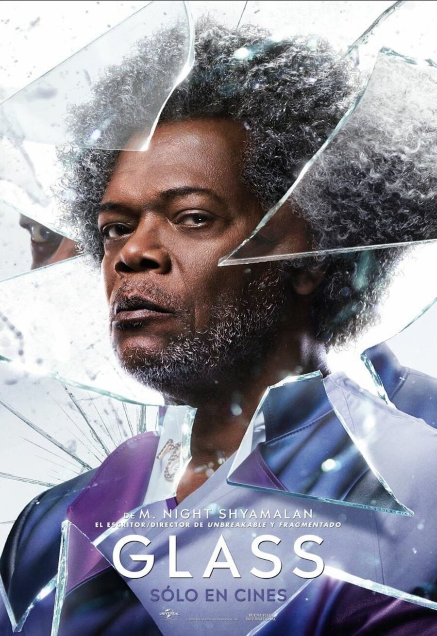 Cartel de Glass (Cristal) - Samuel L. Jackson