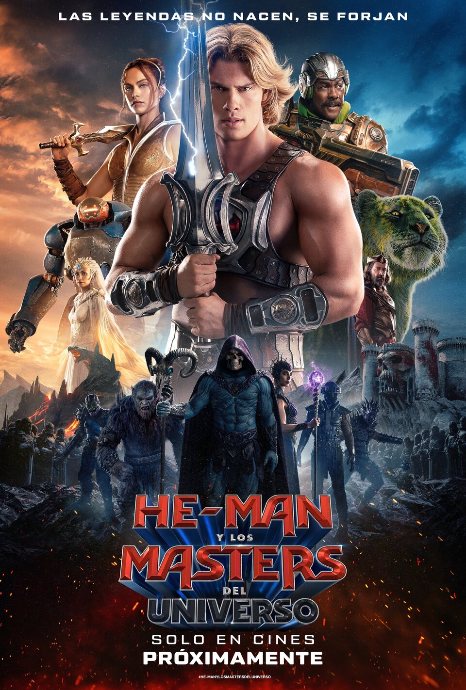 Cartel de He-Man y los masters del universo - España