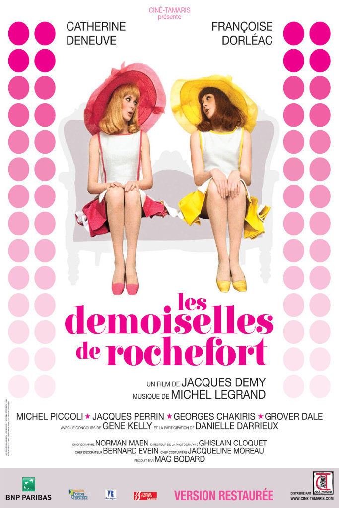 Cartel de Las señoritas de Rochefort - Francia
