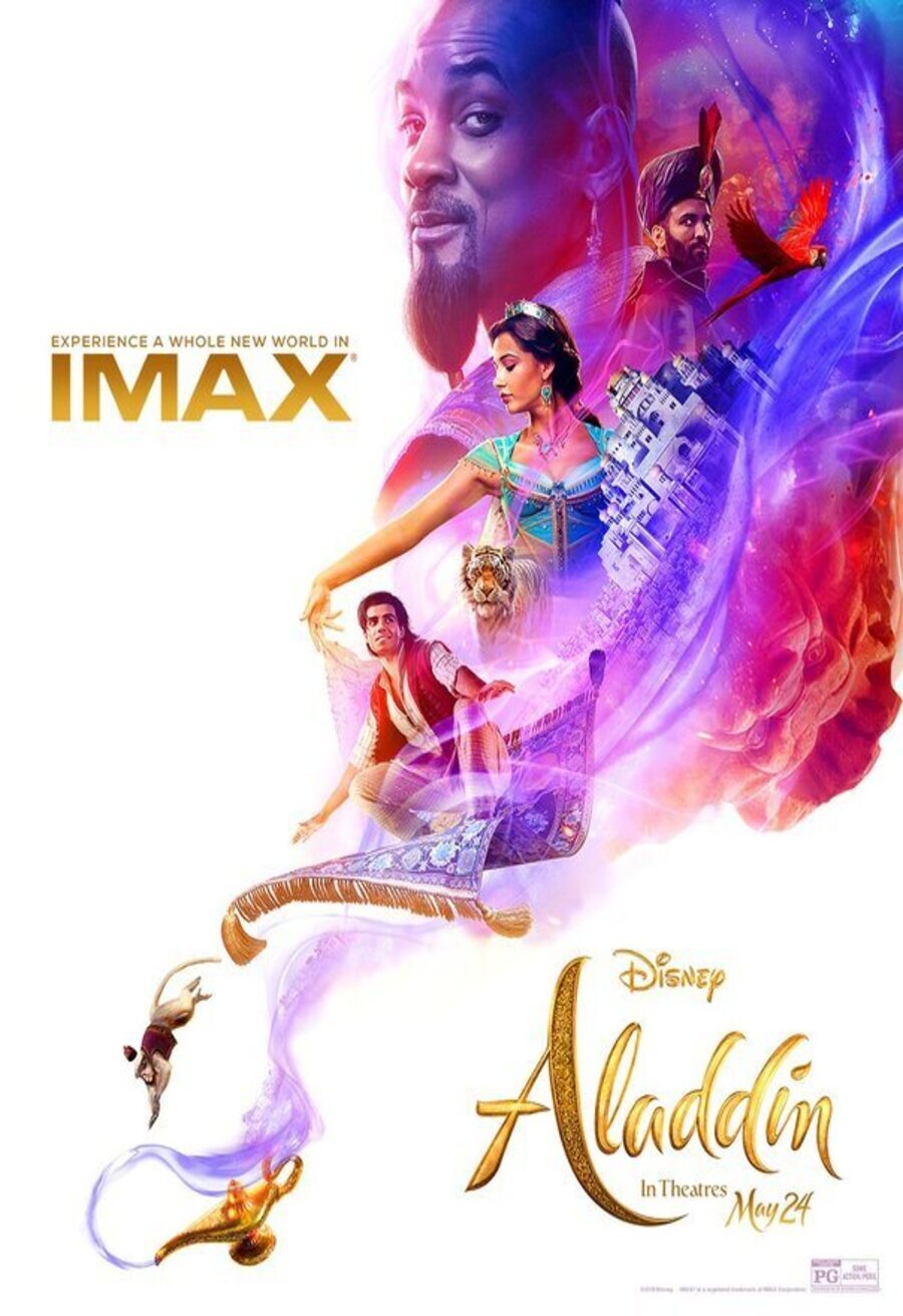 Cartel de Aladdín - EEUU Imax