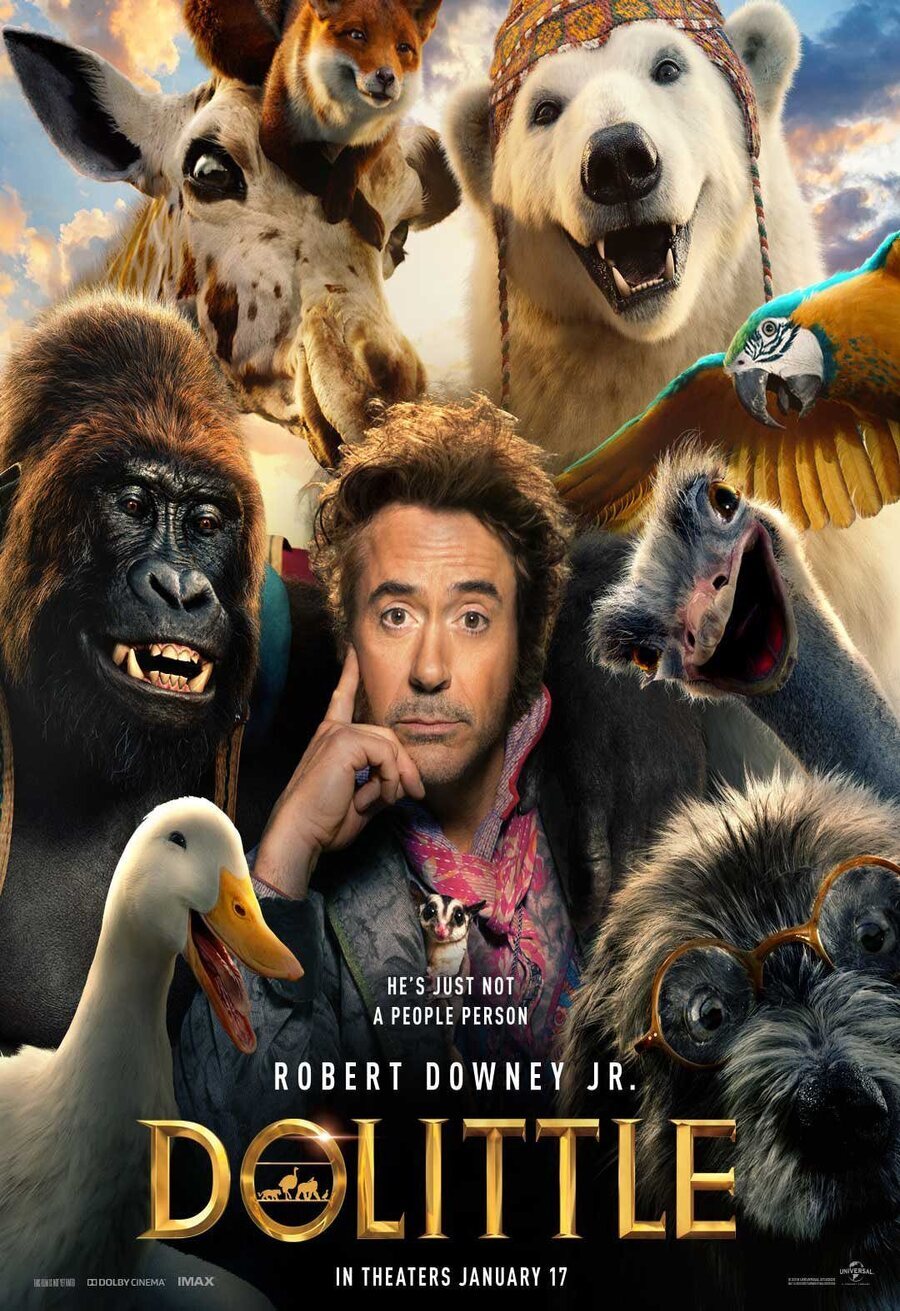 Cartel de Las aventuras del Doctor Dolittle - Dolittle