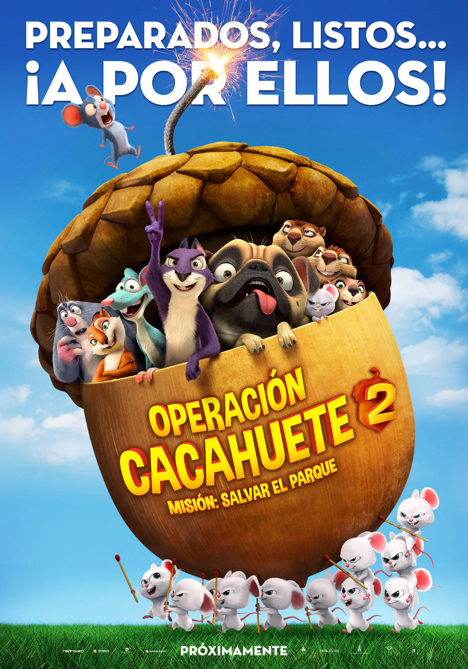 Cartel de Operación Cacahuete 2. Misión: Salvar el parque - España