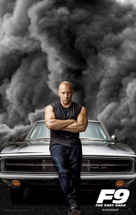 Cartel de Fast & Furious 9 - Vin Diesel como Dom Toretto